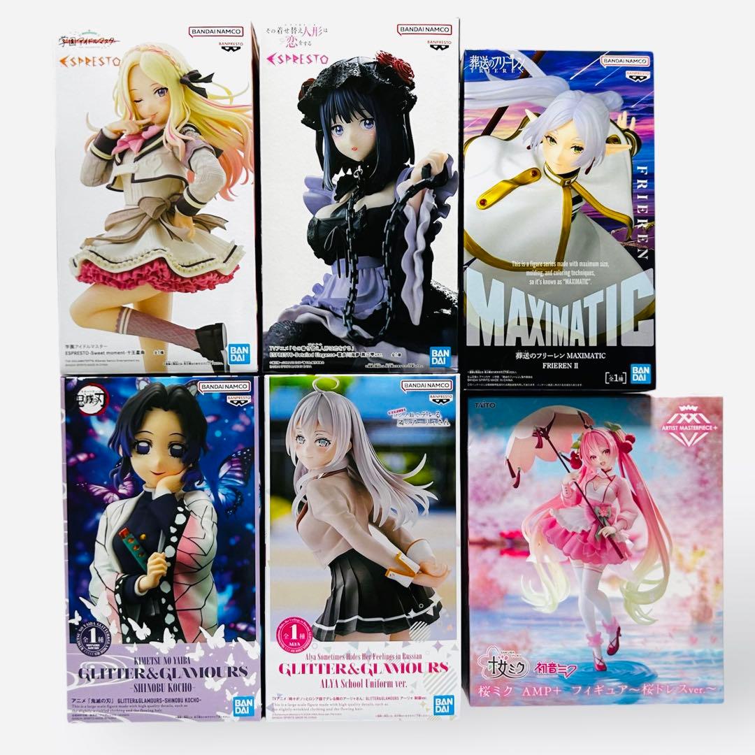 美少女 プライズフィギュア まとめ売り 6体セット