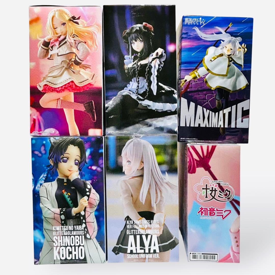 美少女 プライズフィギュア まとめ売り 6体セット