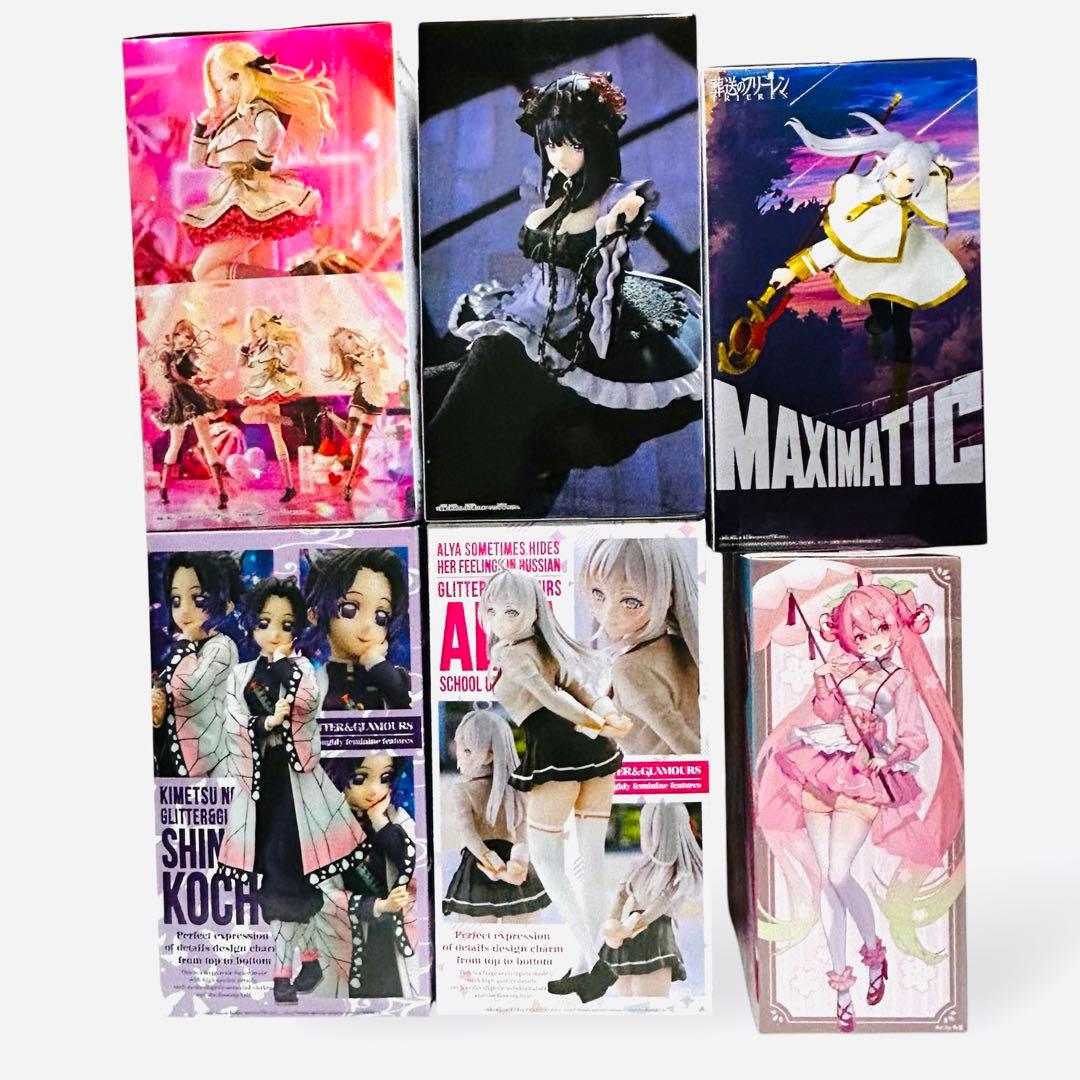 美少女 プライズフィギュア まとめ売り 6体セット