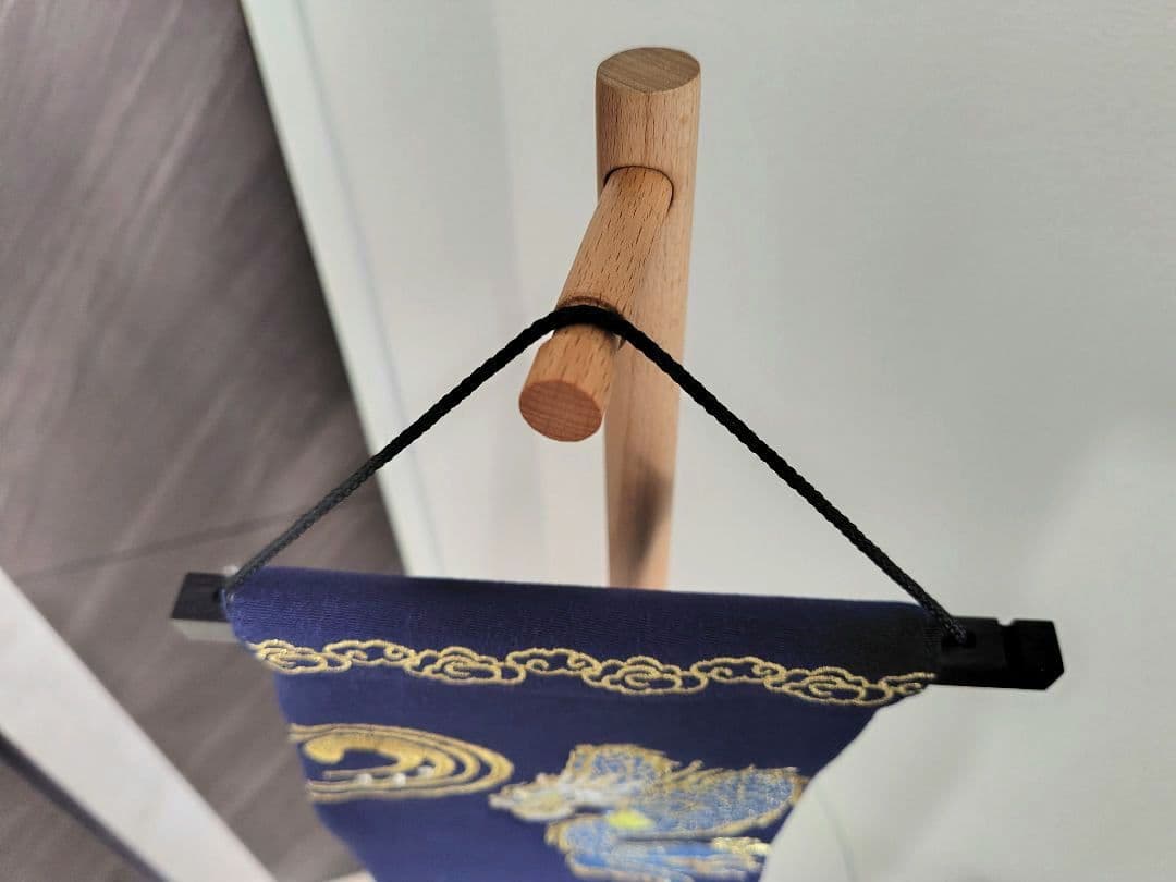 新品✨️室内用吊り飾りの鯉のぼり①大✨️ちりめん細工✕金糸刺繍が豪華でお洒落✨️