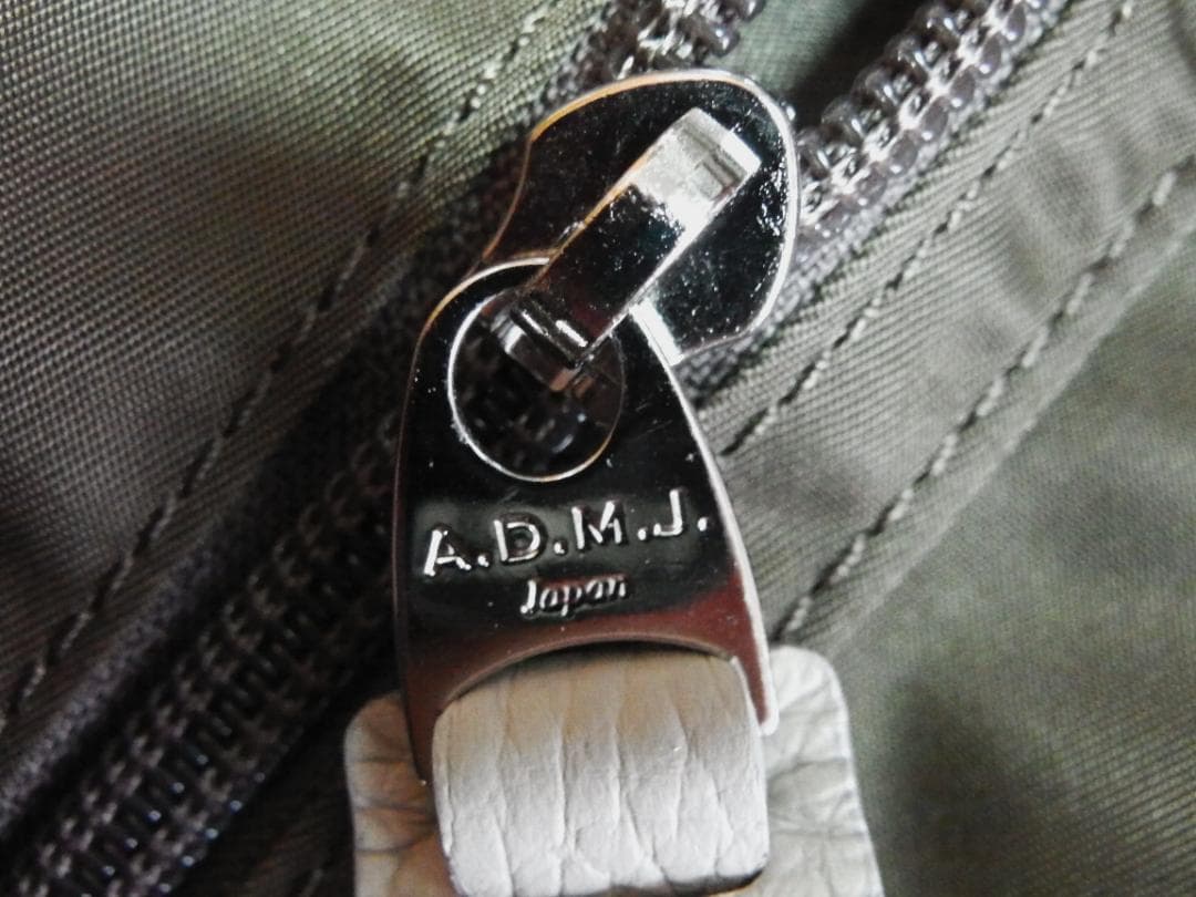 エーディーエムジェイ はっ水 イタリアンナイロン ポータブルサブバッグ ＜Ｍ＞