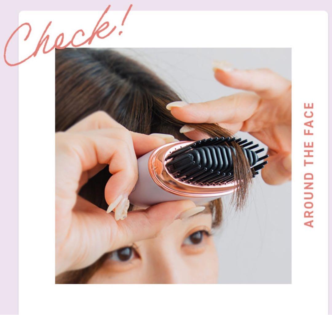 【新品未開封】リウム　ポータブルヘアアイロン（ブラック）
