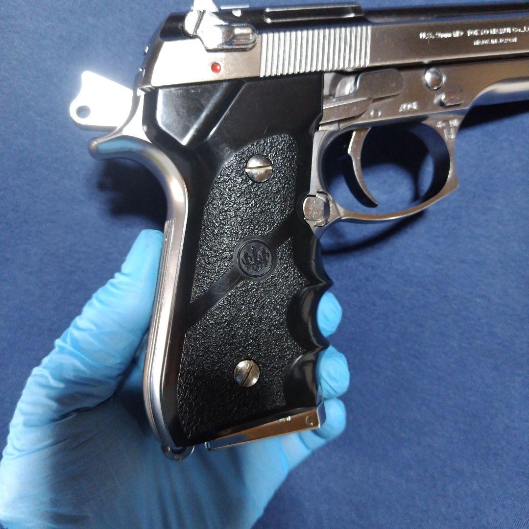 東京マルイM92F　ガスブローバック　クロームステンレスシルバー中古　ベレッタ