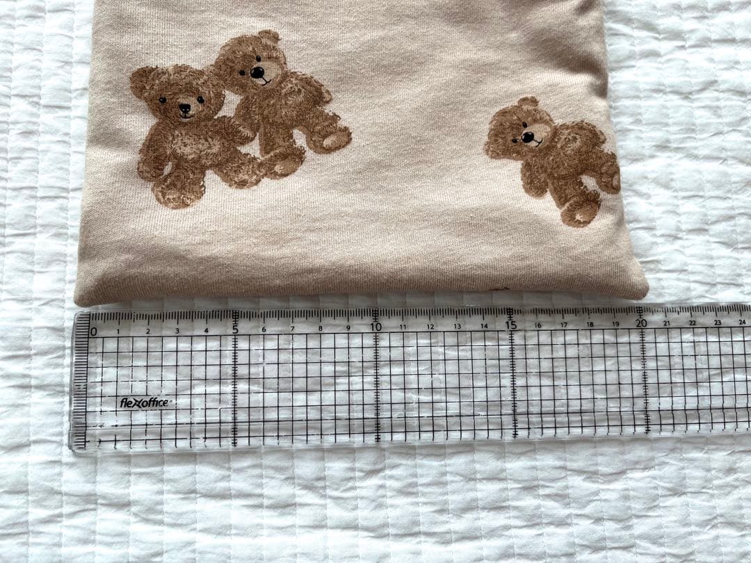 専用✳︎ハンドメイド✳︎巾着　✳︎母made品✳︎ テディベア　くま