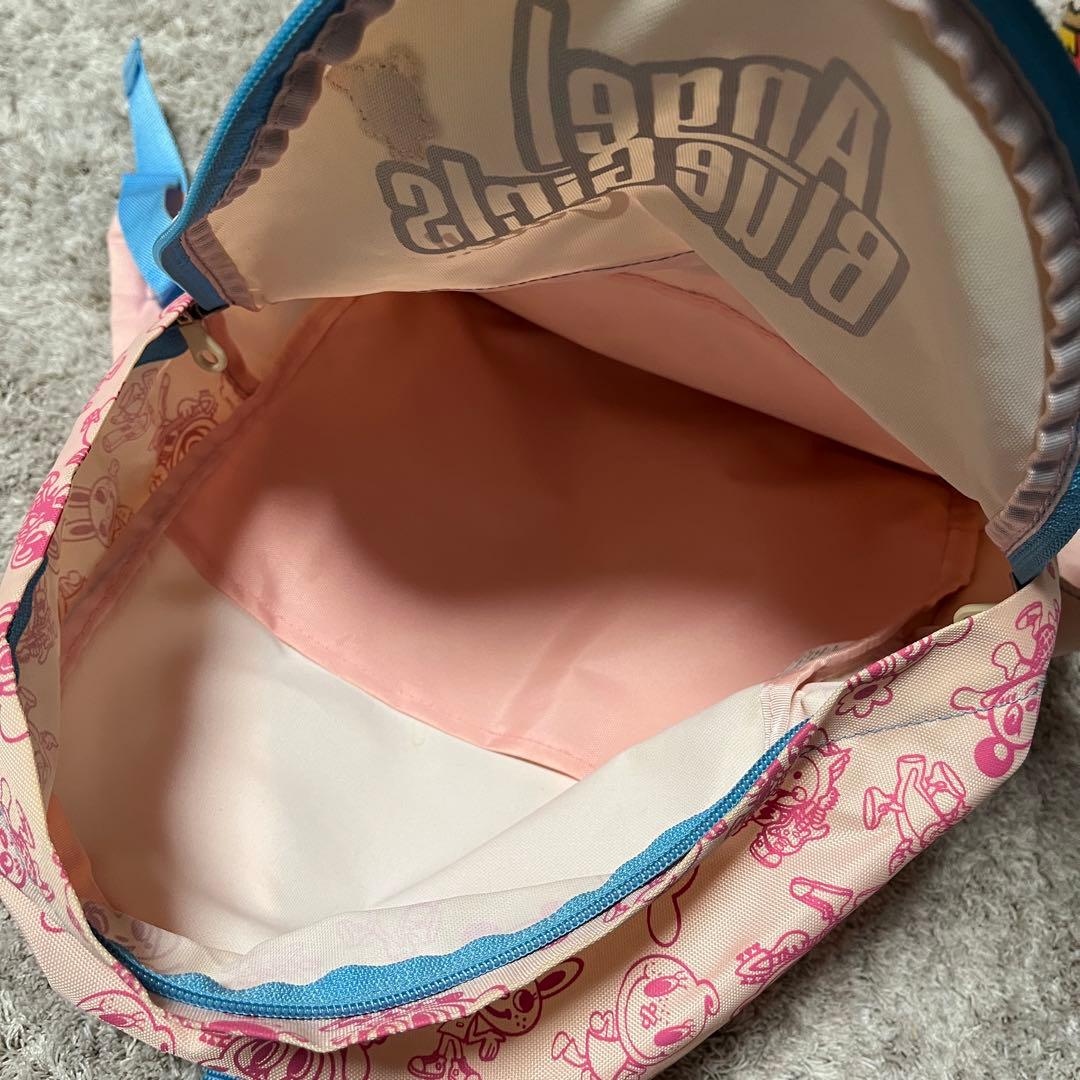 angelblue エンジェルブルー リュック ピンク ブルー 2点セット