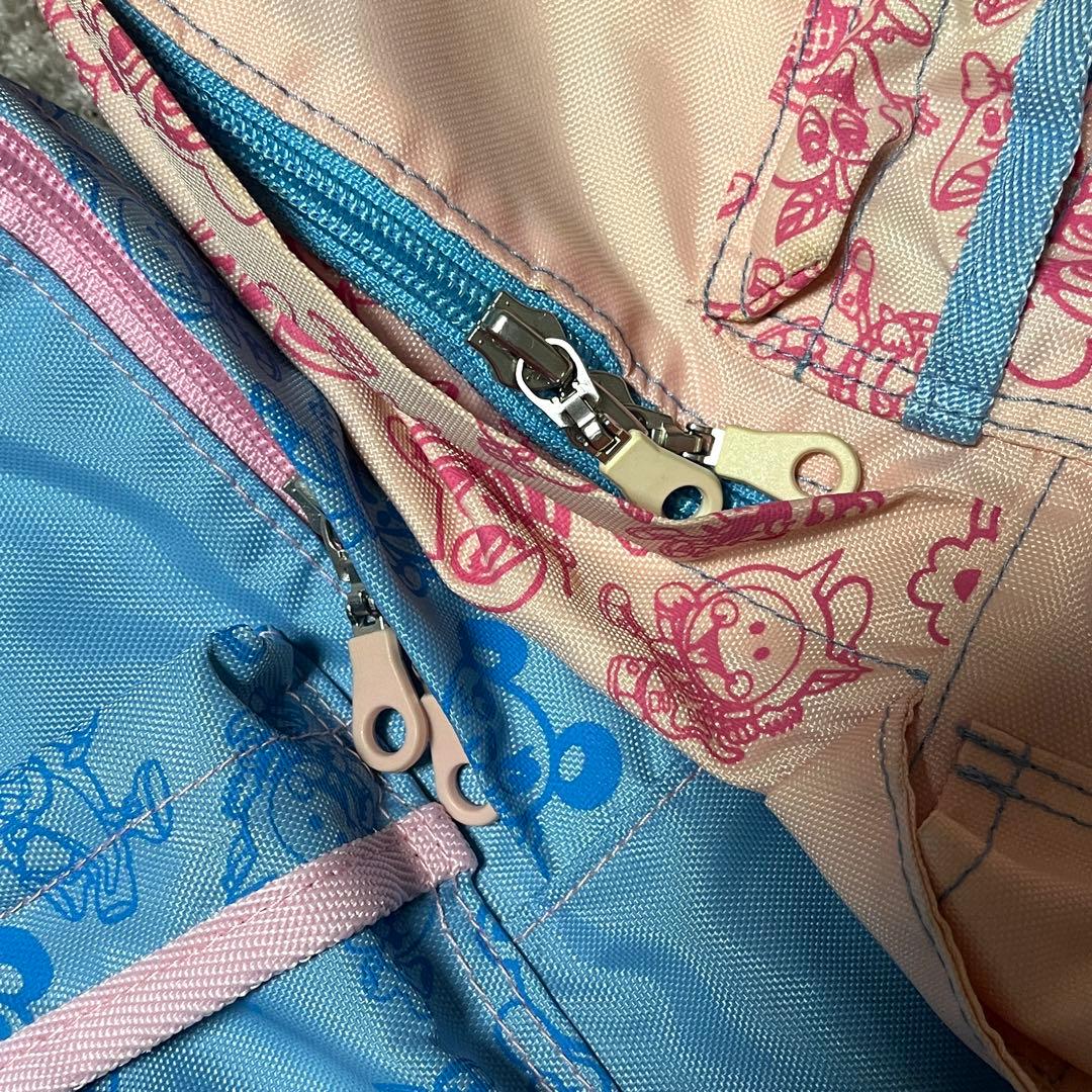 angelblue エンジェルブルー リュック ピンク ブルー 2点セット