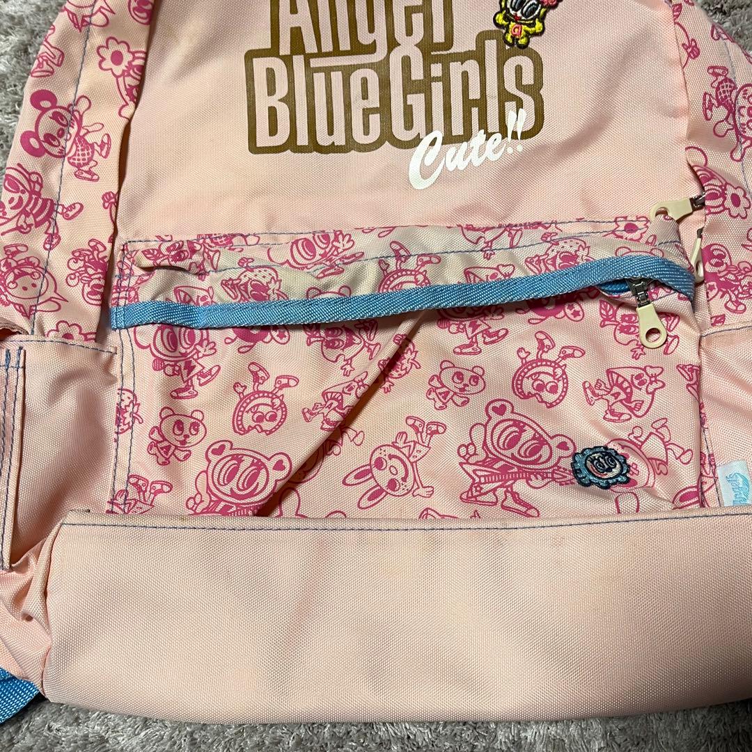 angelblue エンジェルブルー リュック ピンク ブルー 2点セット