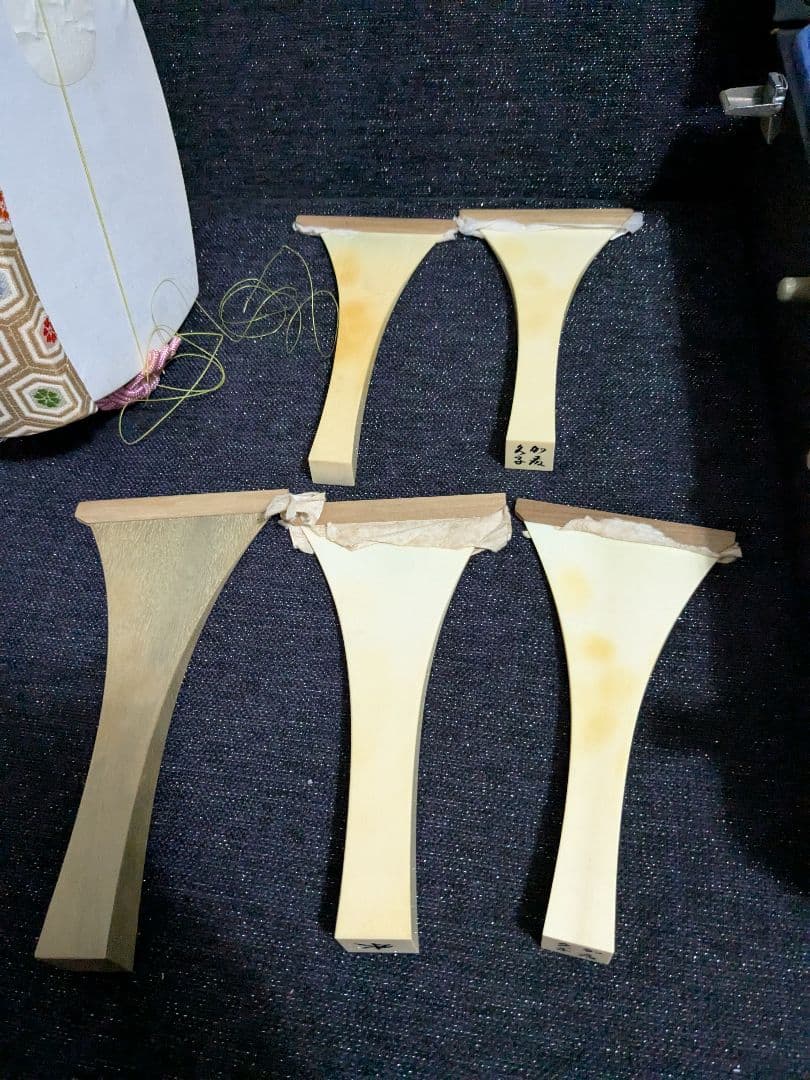 三味線 三つ折り本体と付属品セット　コスプレ　楽器