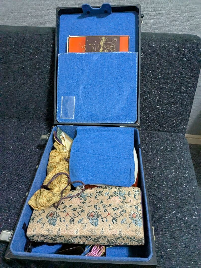 三味線 三つ折り本体と付属品セット　コスプレ　楽器