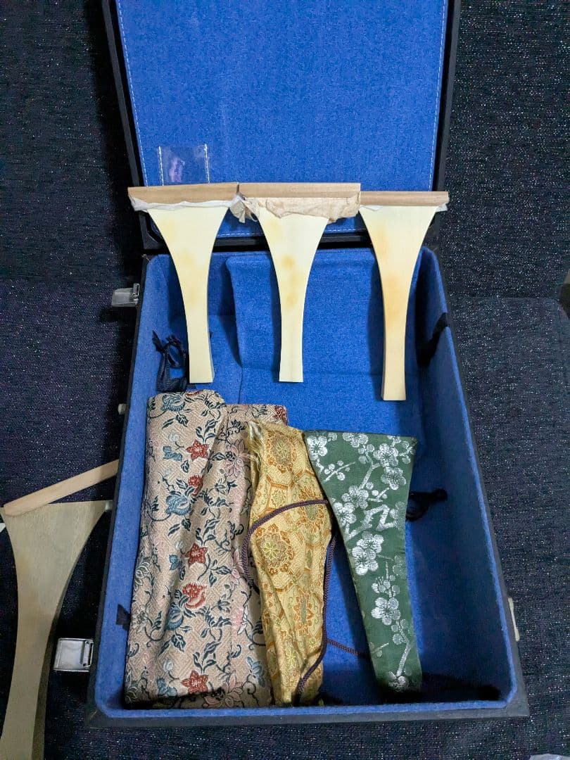 三味線 三つ折り本体と付属品セット　コスプレ　楽器