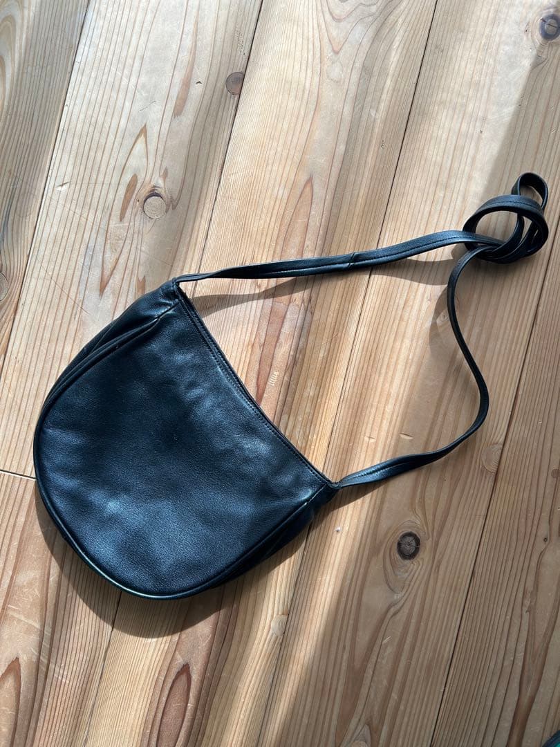 【美品】seasidefreeride レザーショルダーバッグ ポシェット