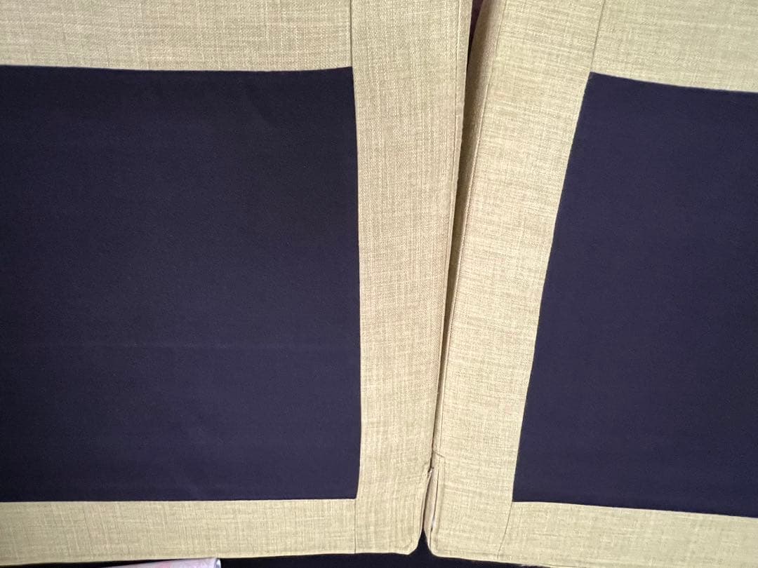 緑色ファブリック3人掛けソファ