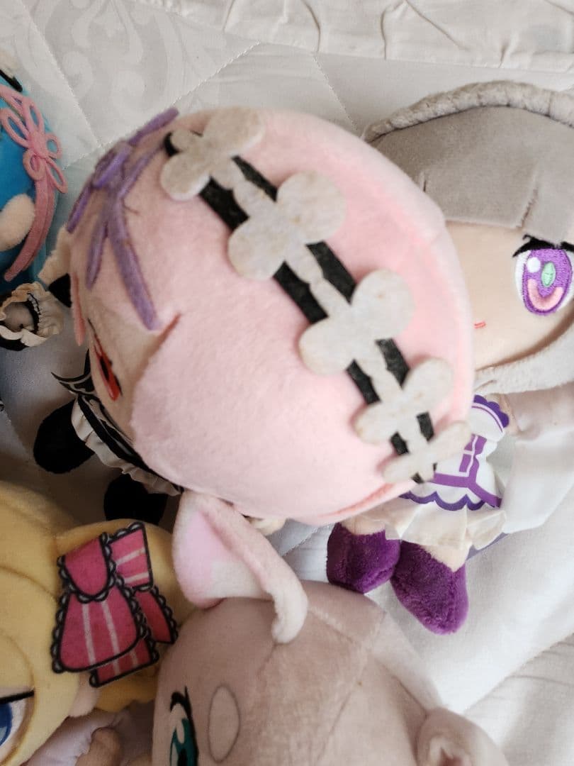 リゼロ ぬいぐるみ 5体セット 汚れあり