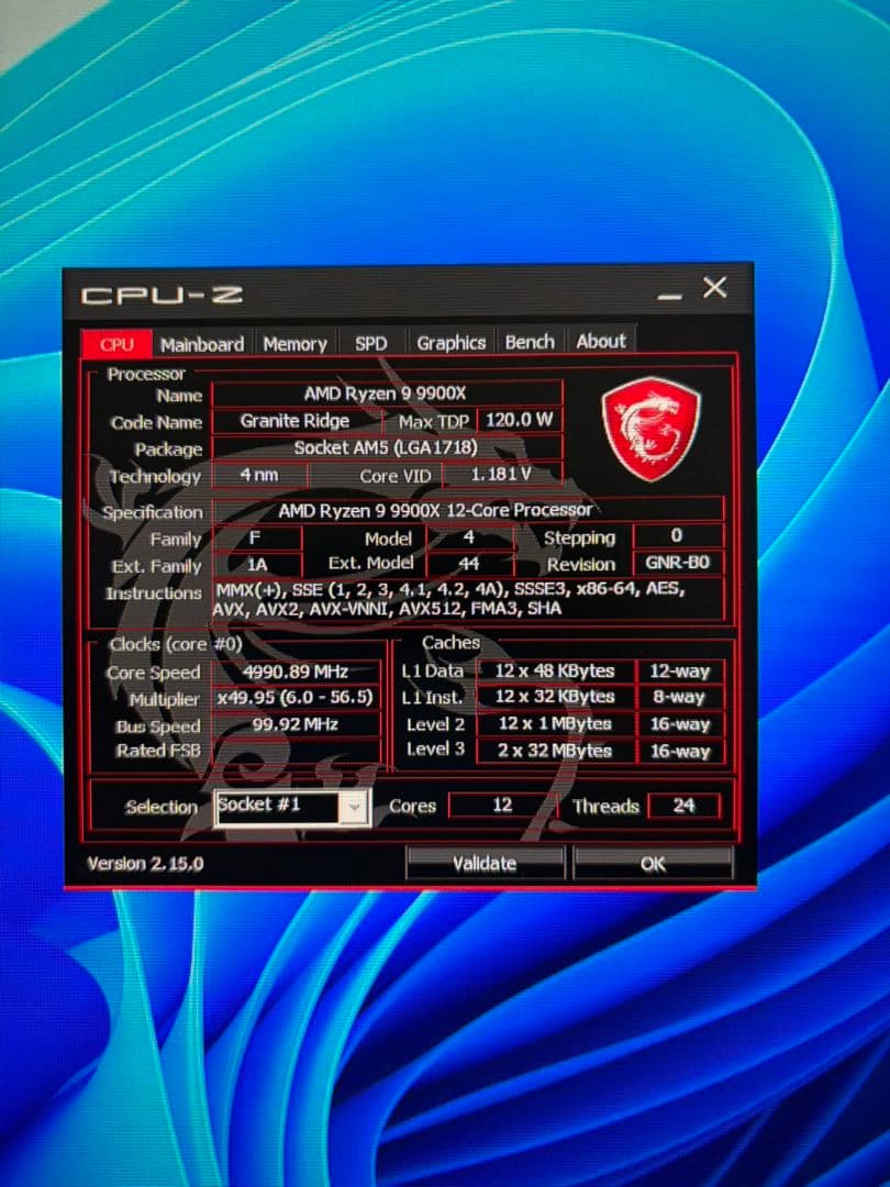 ゲーミング PC Ryzen 9 9900X Radeon RX 9070