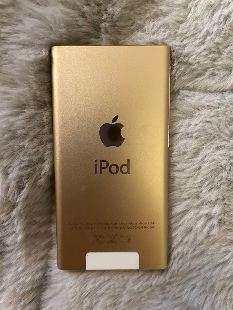 Apple iPod nano 第7世代　ゴールド