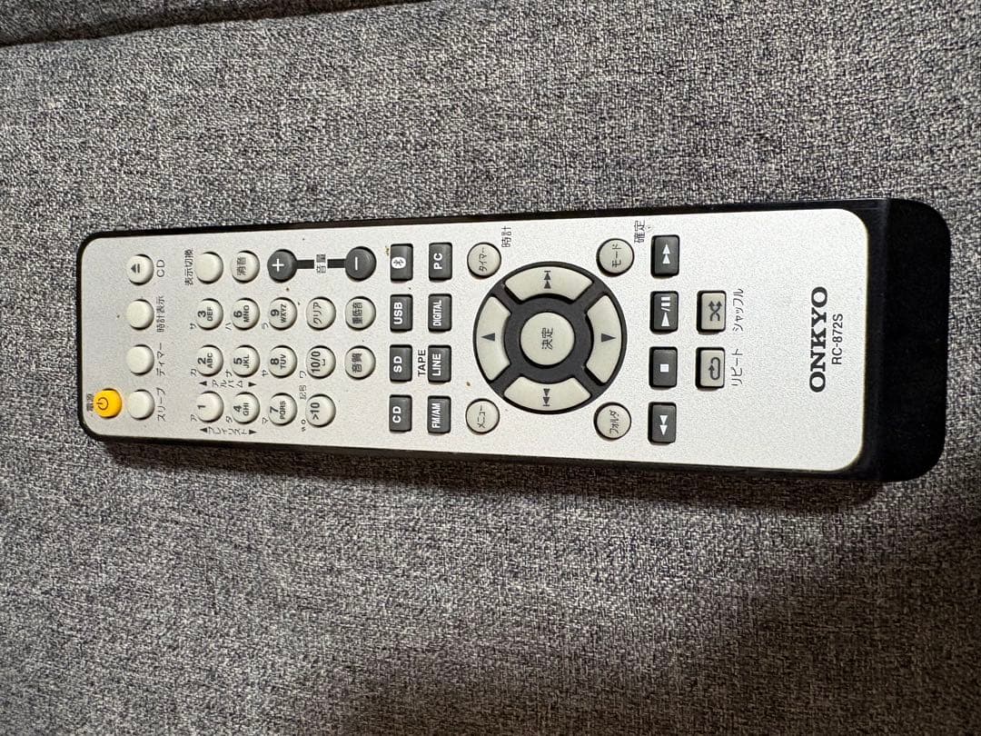 動作◎ONKYO NFR-7 Bluetooth/CD/SD/USB リモコン付