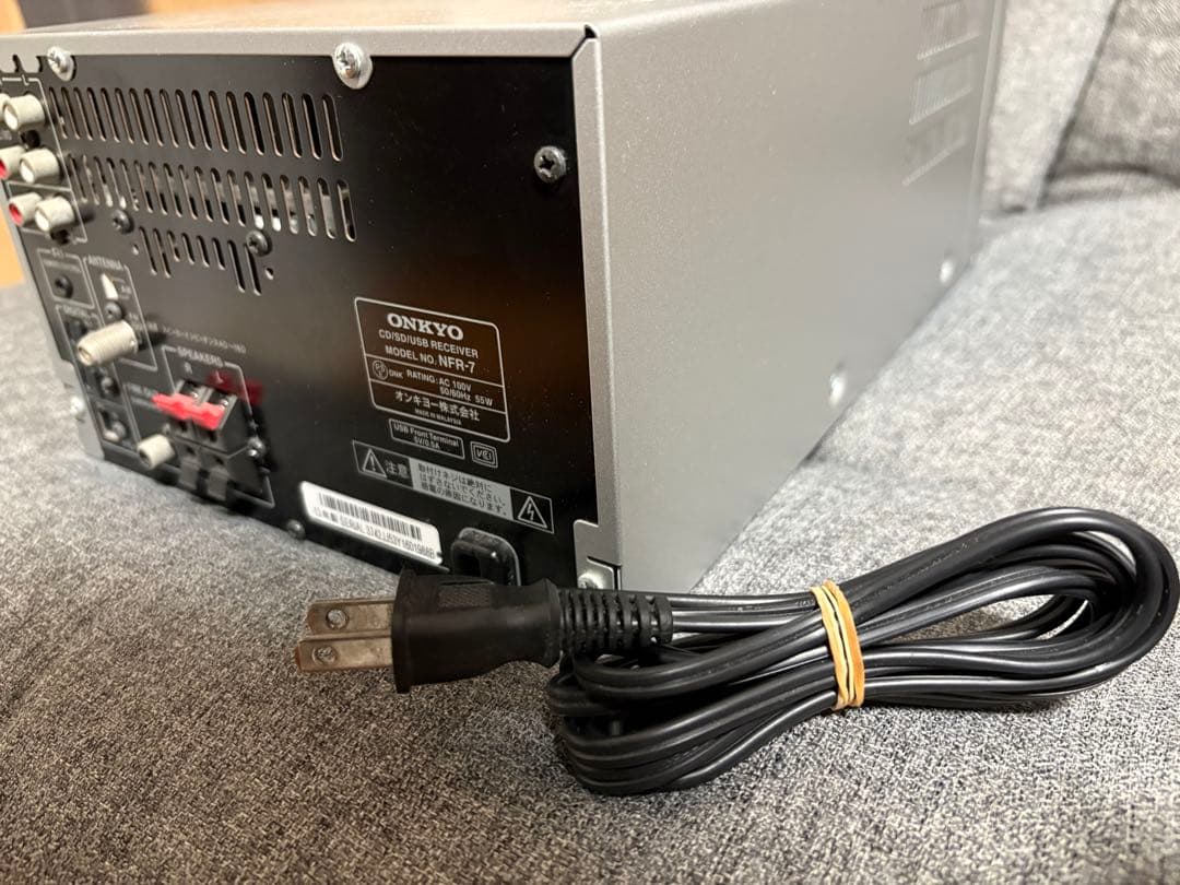 動作◎ONKYO NFR-7 Bluetooth/CD/SD/USB リモコン付