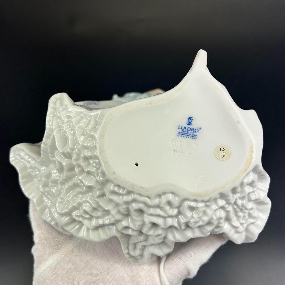 【未使用品】リヤドロ　LLADRO　夏のセレナーデ　置物　ドレス　ワンピース　鳥