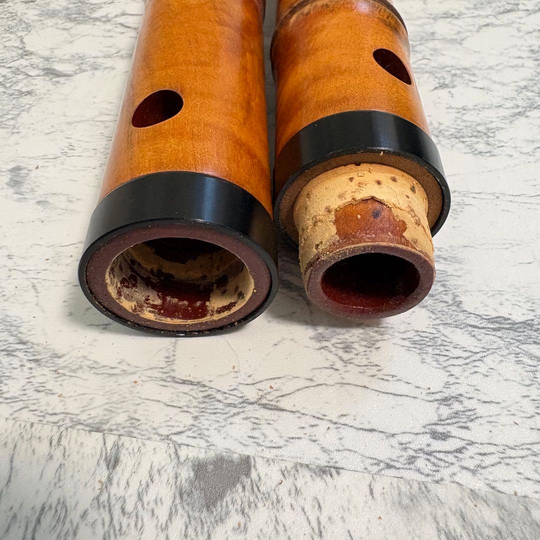 美品✨清潔✨尺八 胡蝶　一尺八寸　都山流 ワダ楽器
