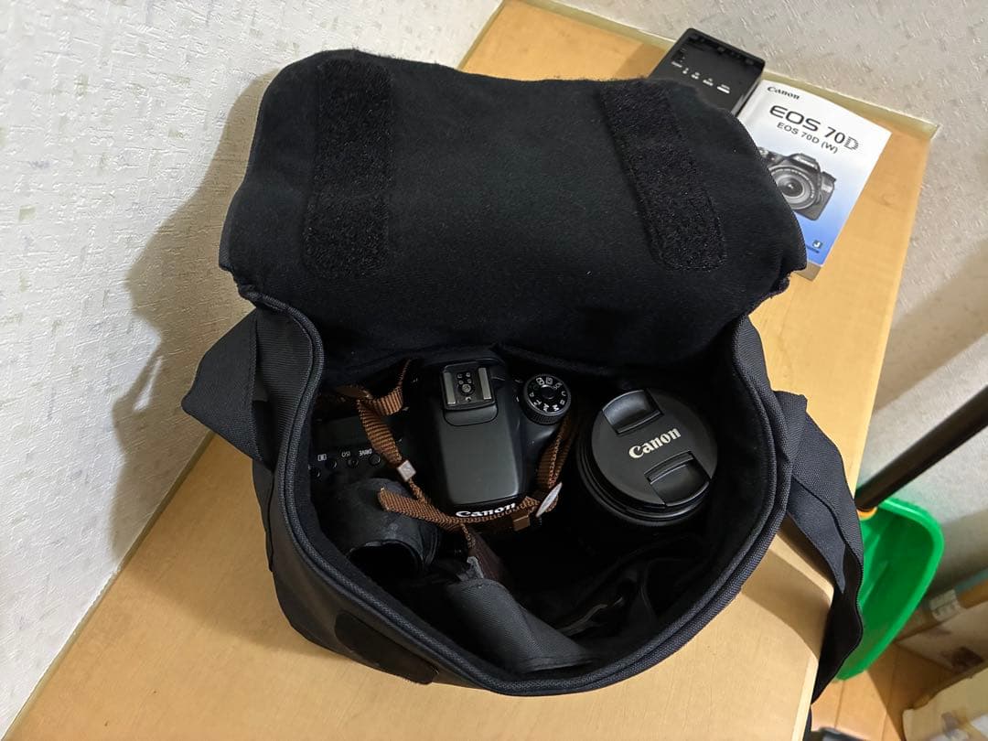 一眼レフカメラEOS 70D・ボディーレンズ