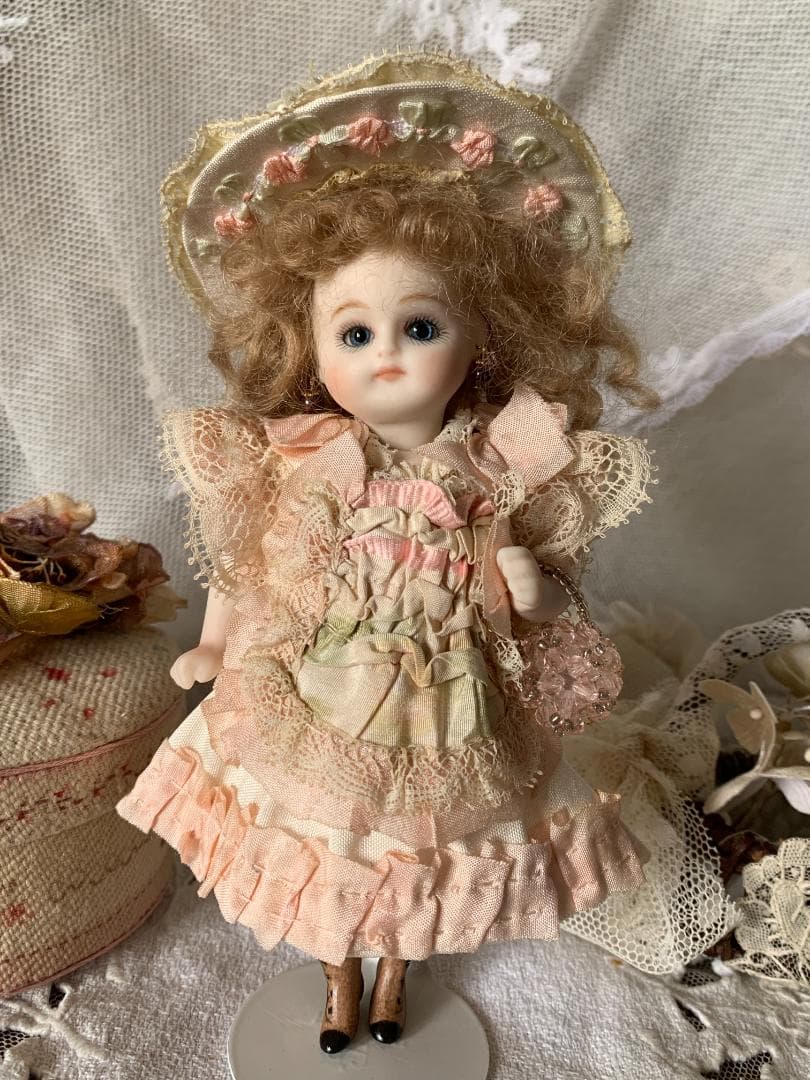 ✨お値引中✨アネットちゃんプレゼンテーションセット　ビスクドール　ミニョネット