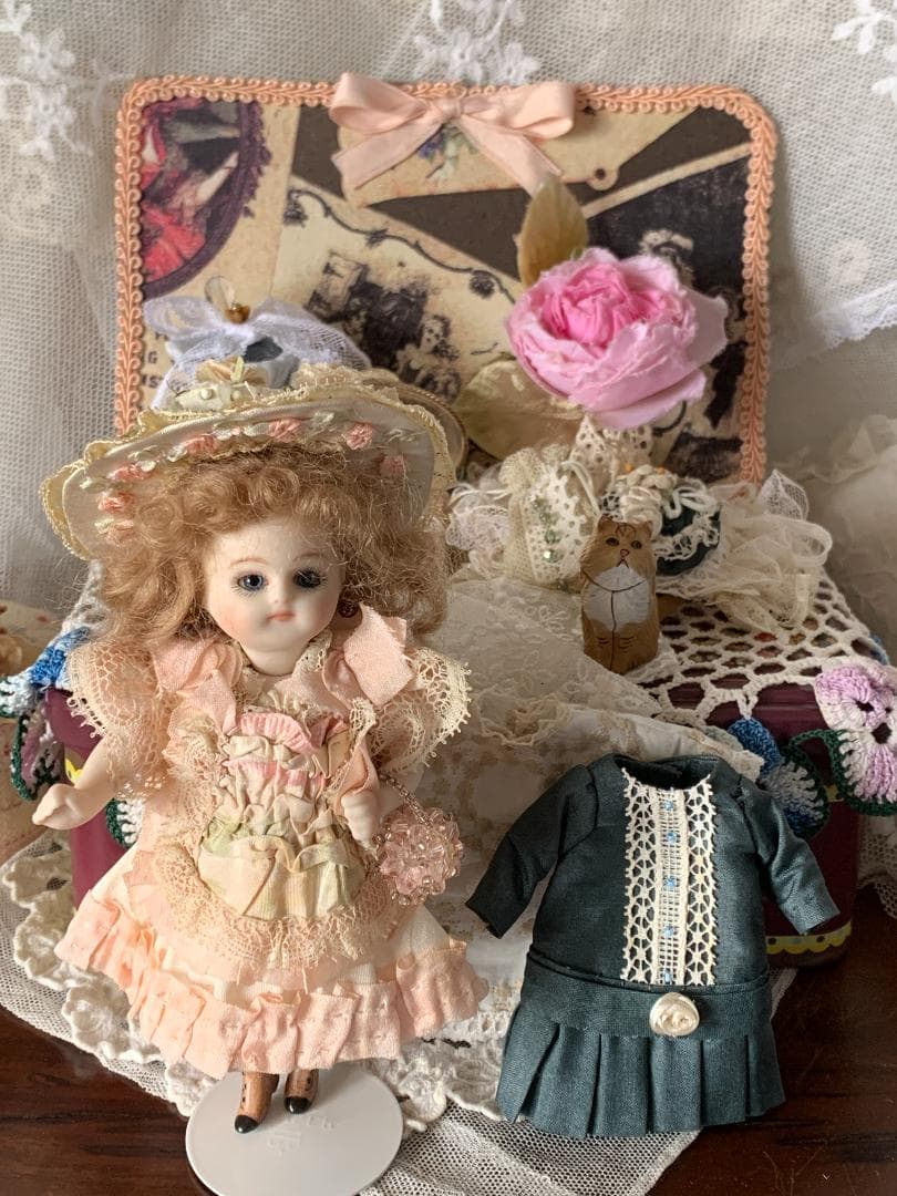 ✨お値引中✨アネットちゃんプレゼンテーションセット　ビスクドール　ミニョネット