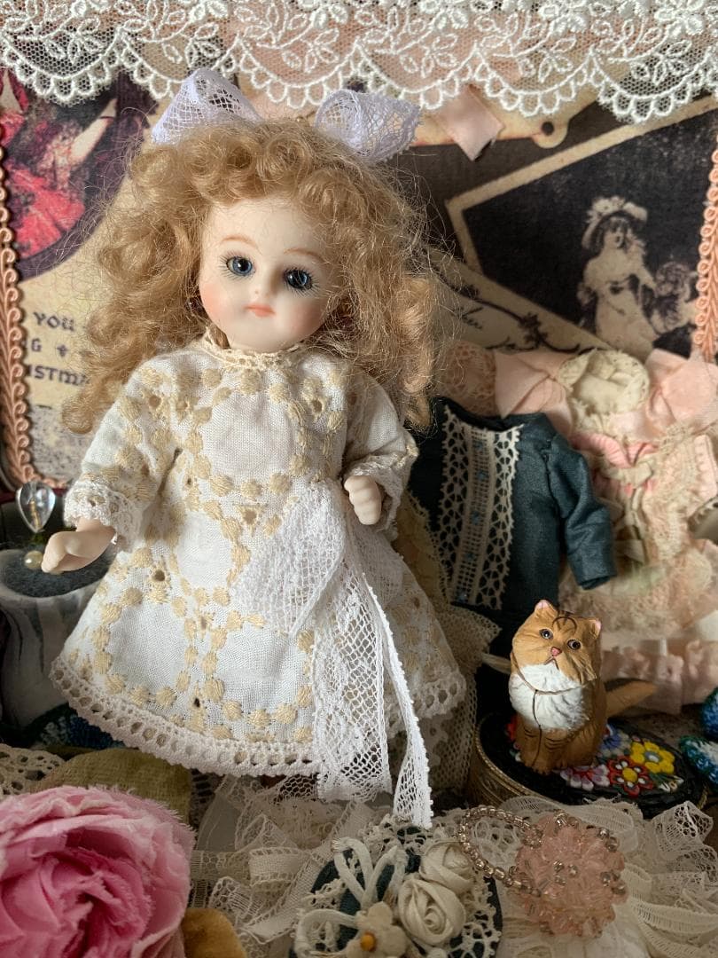 ✨お値引中✨アネットちゃんプレゼンテーションセット　ビスクドール　ミニョネット