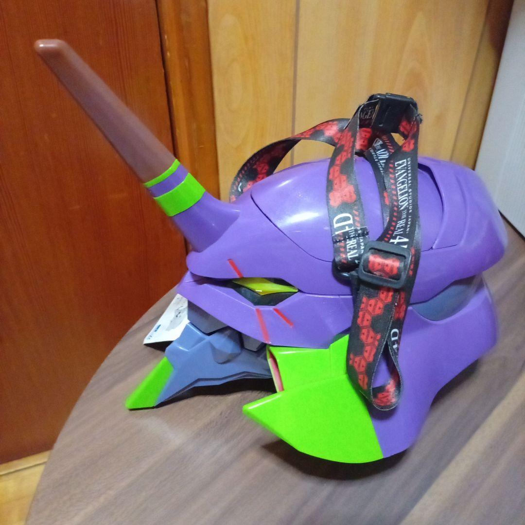 エヴァゲリオン　USJ　 ポップコーンバケット　初号機 エラー品　紐付き