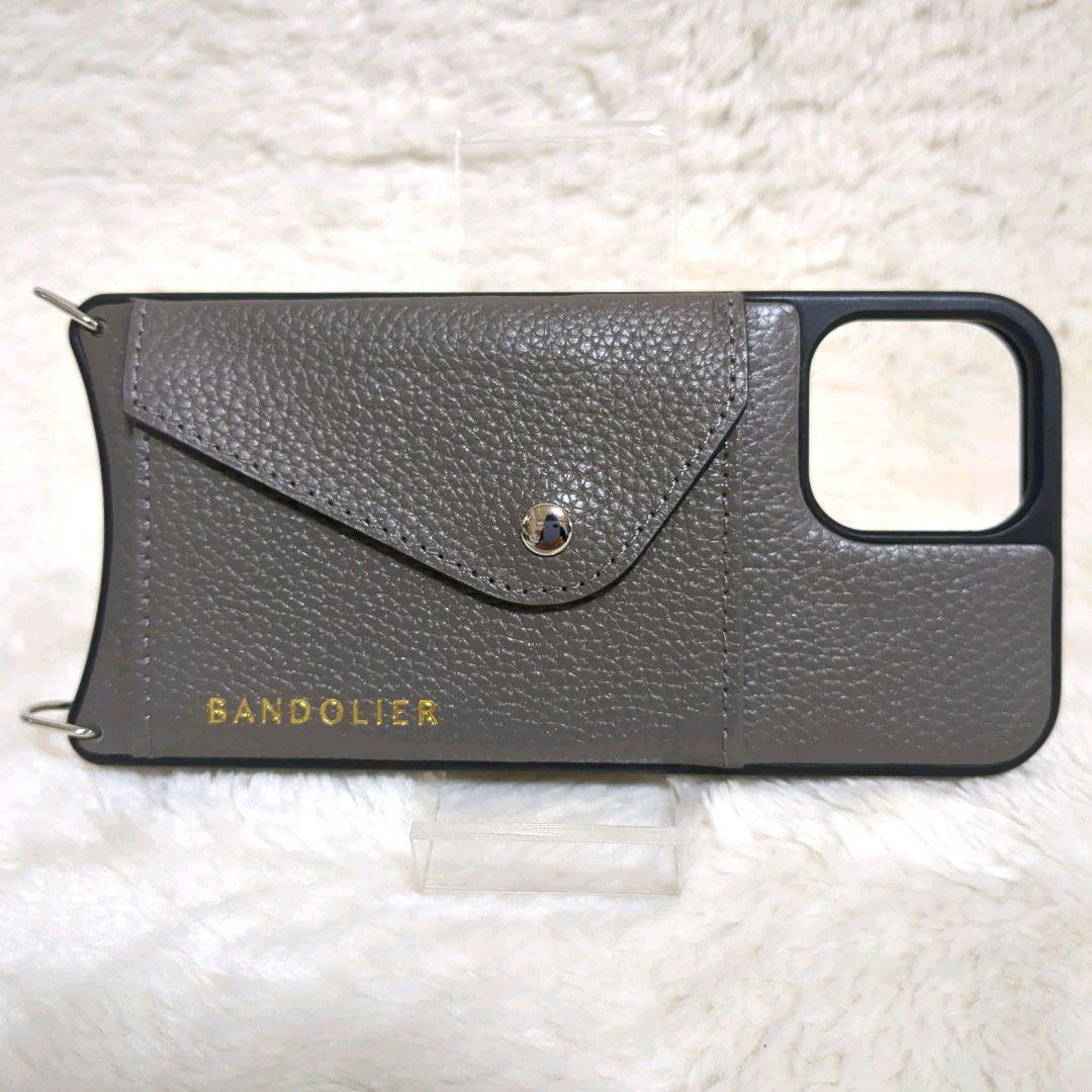 美品✨ バンドリヤー スマホケース iPhone12/12pro