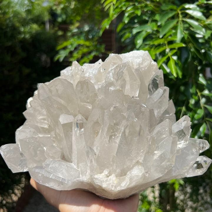 ✳️極上別格品‼️✨抜群の存在感‼️✨レインボーキラキラ✨超美麗 高透明度 クラスター