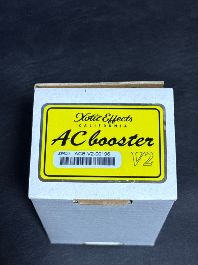 Xotic AC Booster V2 オーバードライブぺダル
