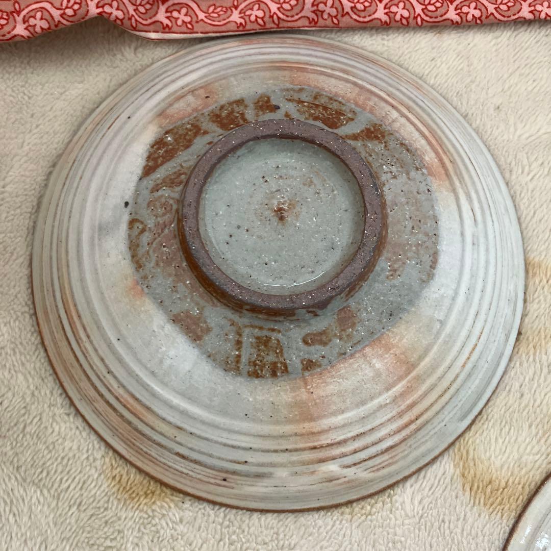 むかい窯　大皿　福山陽子作