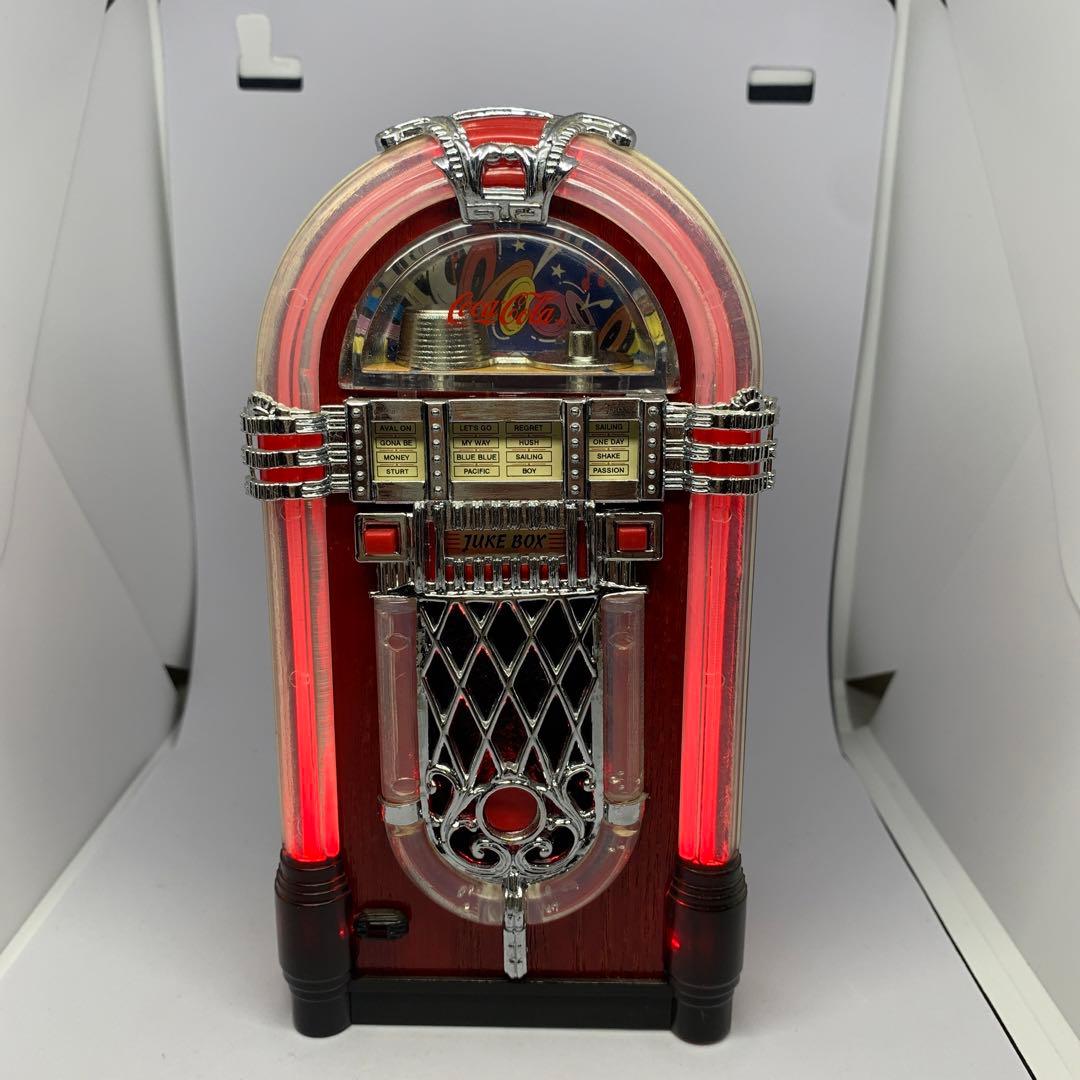 ジャンク　Coca-Cola ミニジュークボックス　インテリア