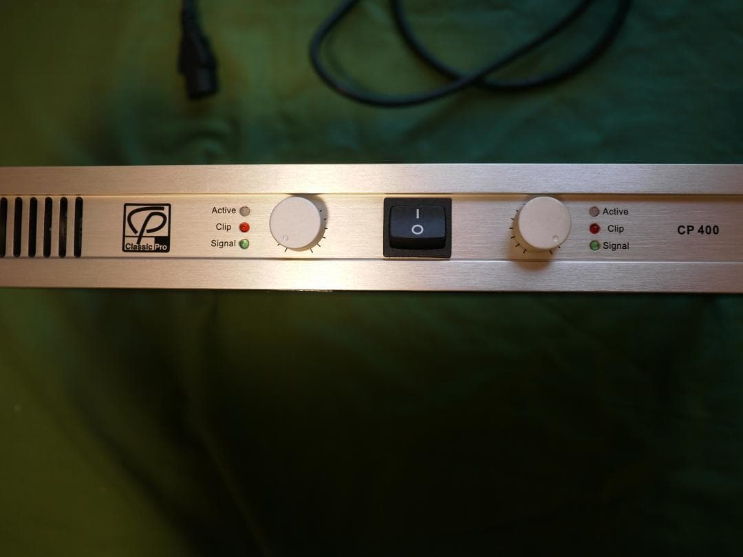 CLASSIC PRO　クラシックプロ 　CP400　ステレオ・パワーアンプ