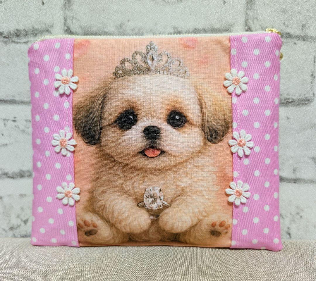 【ラモちゃん様　ご確認用】✩フラットポーチ✩小物ポーチ✩シーズー