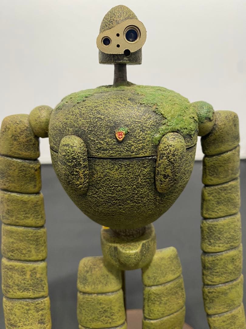 [希少品]天空の城ラピュタロボット兵　「庭園 バージョン」フィギュア+♪テト付き