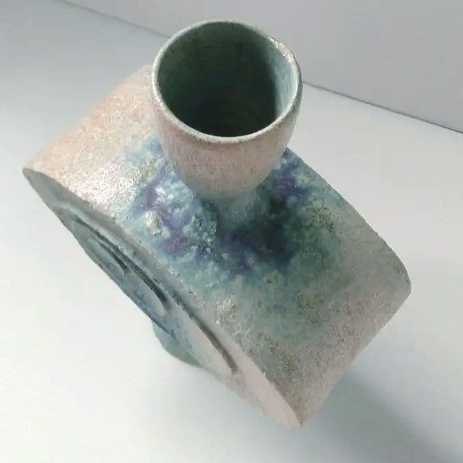 アンティーク フラワーベース 池坊 立花 自由花 花器 ミッドセンチュリー
