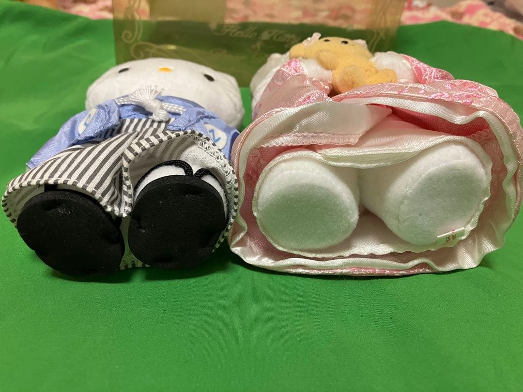 希少　レア　サンリオ　ハローキティ　ダニエル　和装結婚式　うちかけ　ぬいぐるみ
