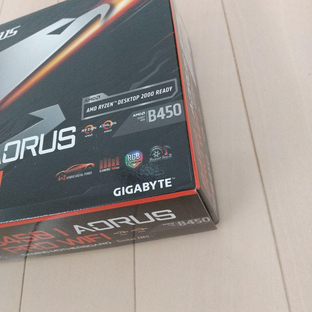 新品！GIGABYTEマザーボード B450 I AORUS PRO WIFI