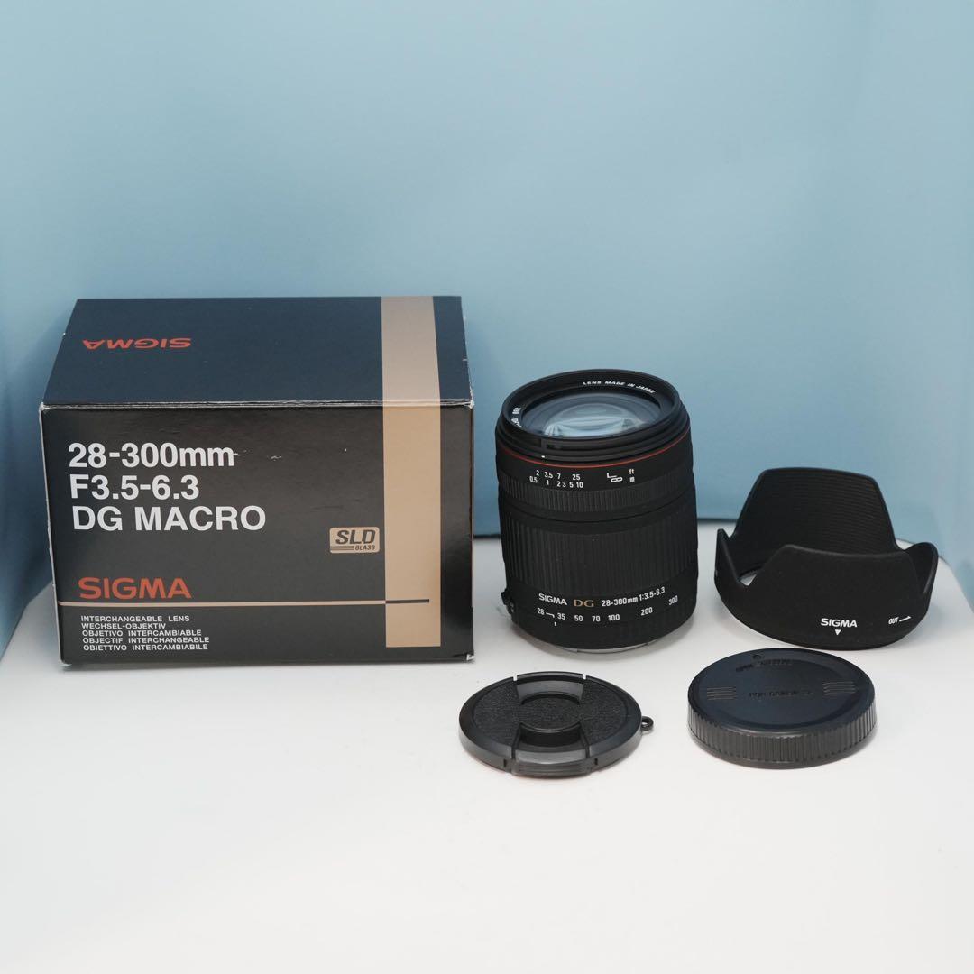 SIGMA 28-300mm Canon用 標準+望遠レンズ a4701