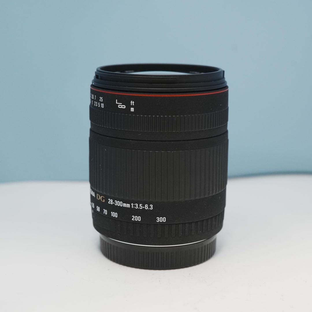 SIGMA 28-300mm Canon用 標準+望遠レンズ a4701