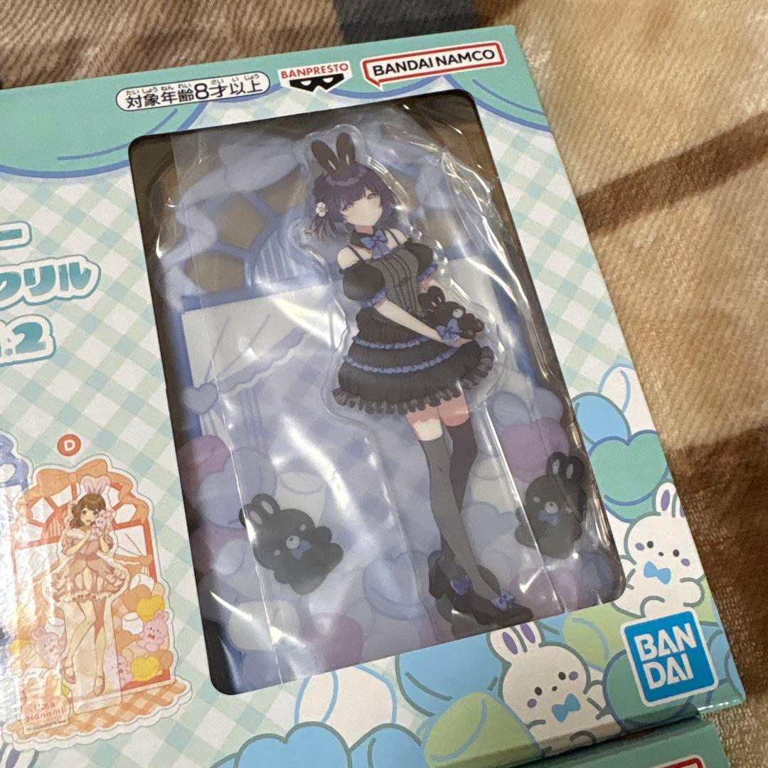 学園アイドルマスター ビッグサイズジオラマアクリル GiGO限定　４種セット