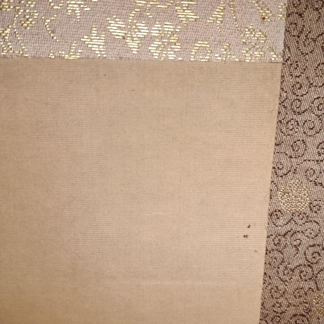 掛け軸/バラとすずめ