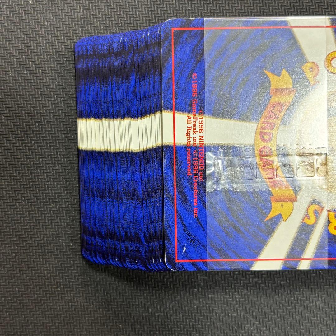 ポケモンカード　ニビシティジム タケシ　帯付き　完品　旧裏