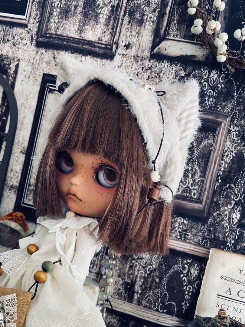 カスタム アイシードール そばかすの女の子 アウトフィット付属