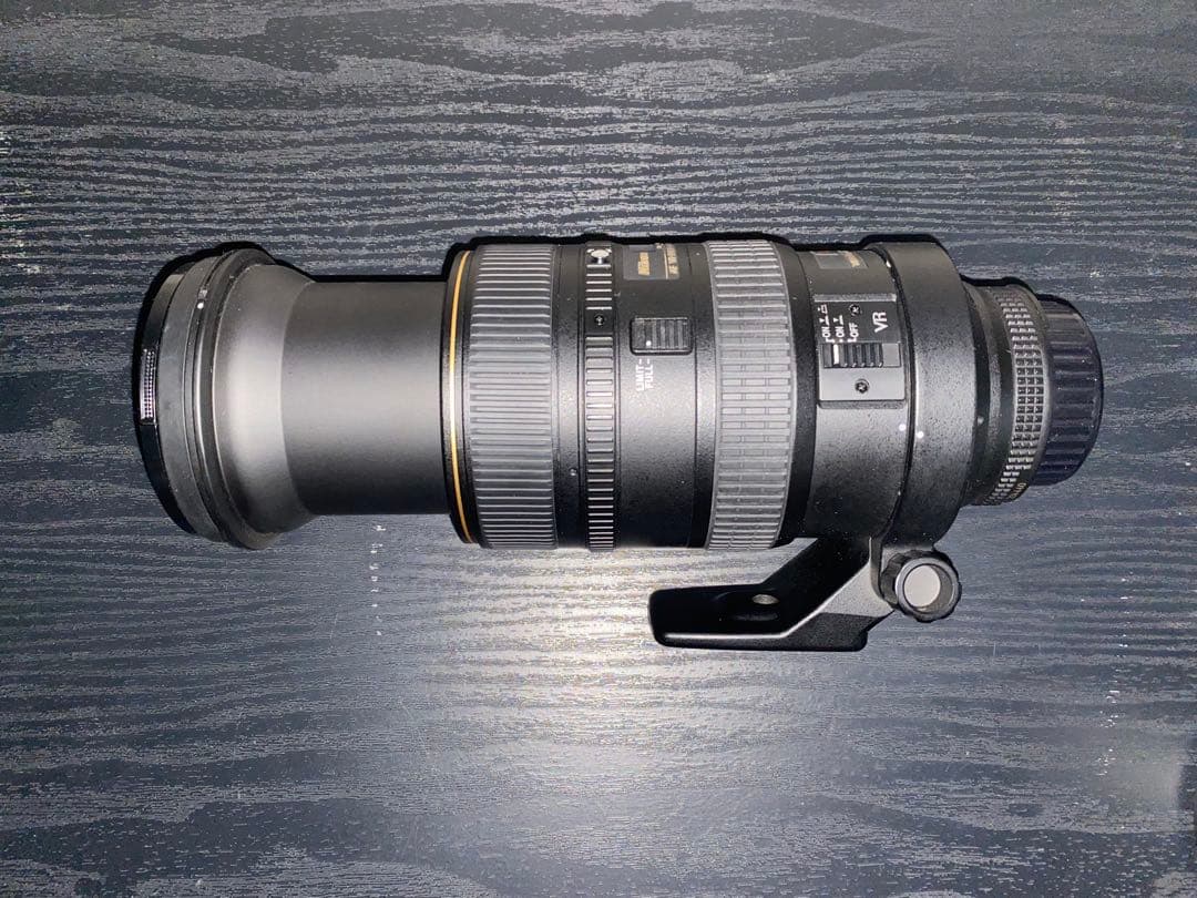 ジャンク　ニコンNikon AF-N 80-400 mm ED VR D三脚座付