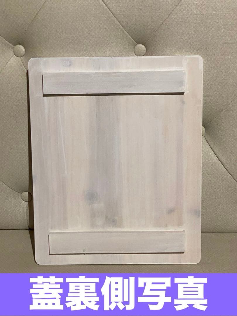 便利な収納スツール ボックス♦️アメリカン ヴィンテージ風♦️ロココシャビー♦️送料込