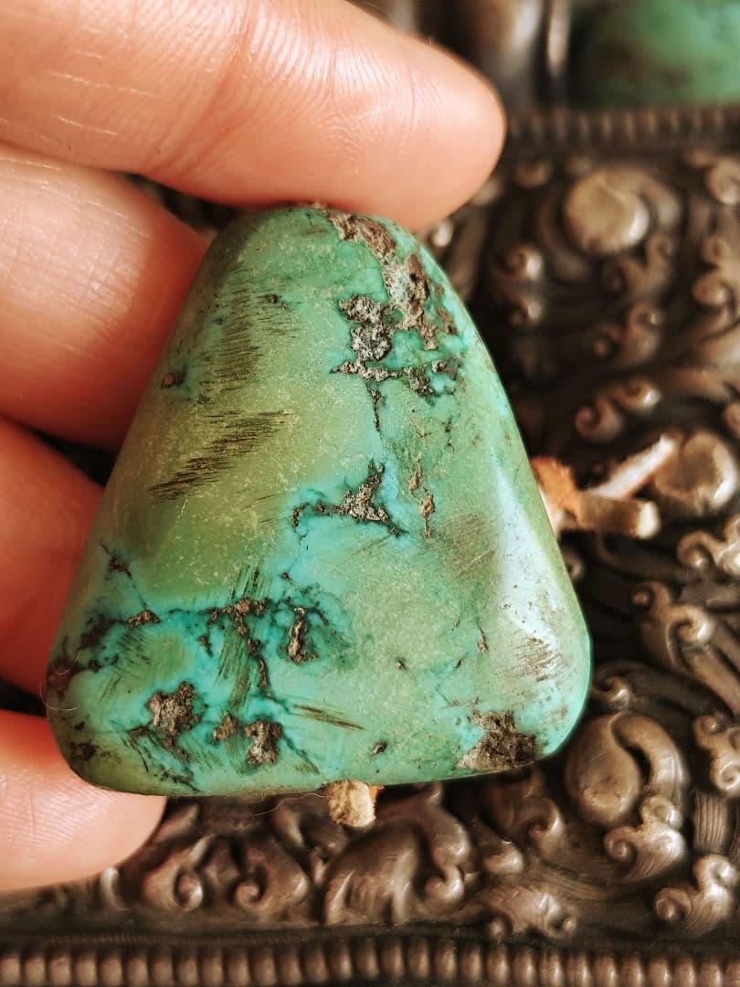 Antique Tibetan Turquoise ✳Triangle✳