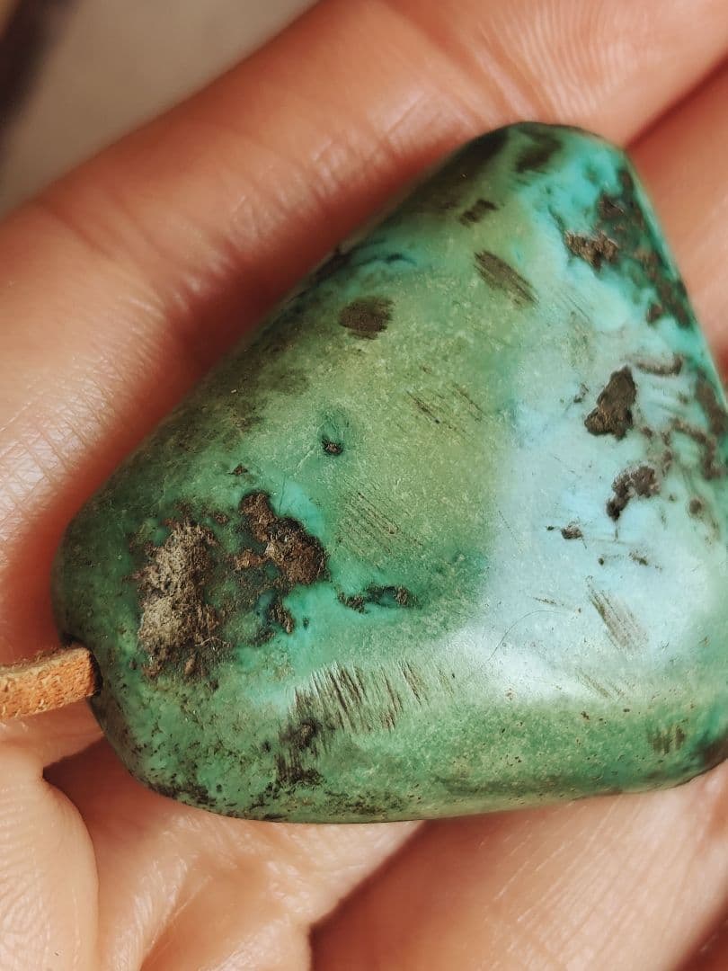 Antique Tibetan Turquoise ✳Triangle✳