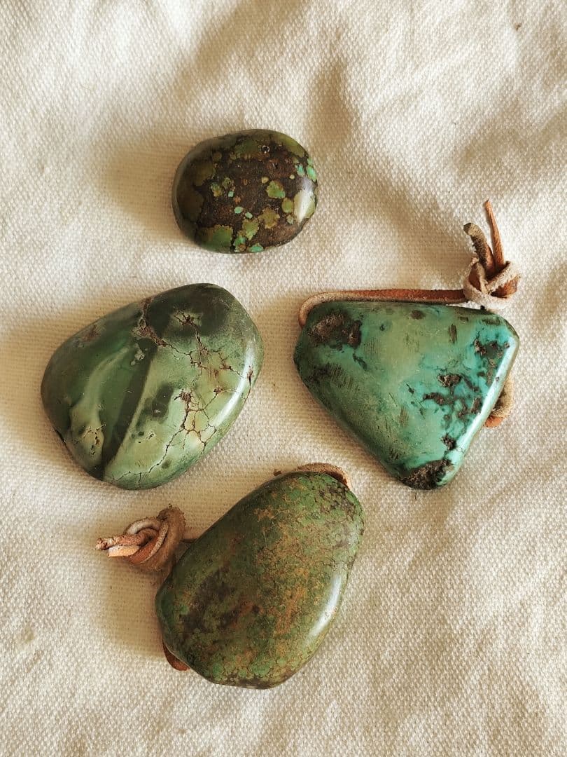 Antique Tibetan Turquoise ✳Triangle✳